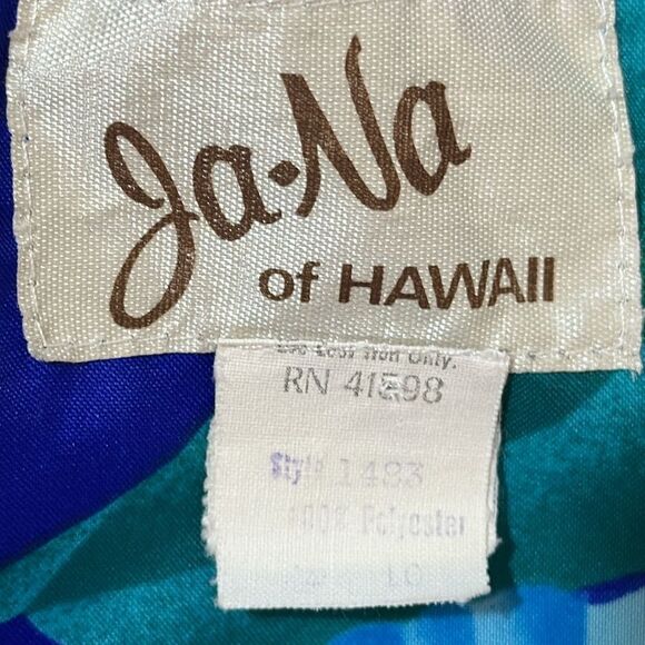 Vintage Ja-na of Hawaii women’s floral maxi dress with pocket size 10 - Picture 10 of 12